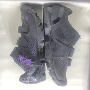 Valora Women's MTB Cycling Shoes‎ EU 42 US 10.5 SPD Cleats Black Purple